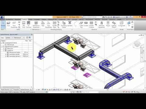 Revit MEP | 4 - Creating Ducts and Systems