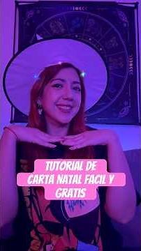 Tutorial de Carta Natal, facil, rápido y gratis #cartanatal #astrologia #cartaastral
