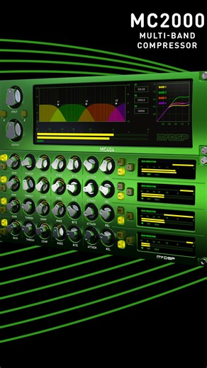 McDSP on Instagram: "One of our most popular plug-ins, the MC2000, is ON SALE for Cyber Week! When you’ve got lead vocals, harmonies, and layers fighting for space, the MC2000 brings order to the chaos. Watch how it controls dynamics across the frequency spectrum while keeping the lead vocal front and center. No more buried leads or harsh harmonies - just polished, professional vocal production. Perfect for pop, R&B, gospel, or any genre with complex vocal arrangements. Limited time Cyber Week p