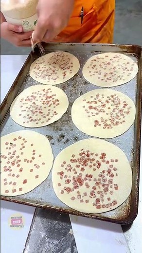Street Chef Making Perfect Bread Puffs 😍✨