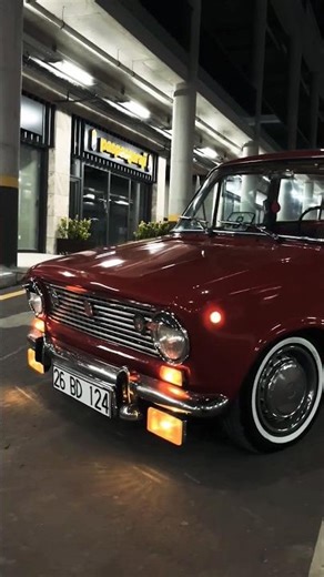 Russian Classic Cars Soviet AutoVAZ BA3 2101 1988 Vintage car #shorts #classiccars