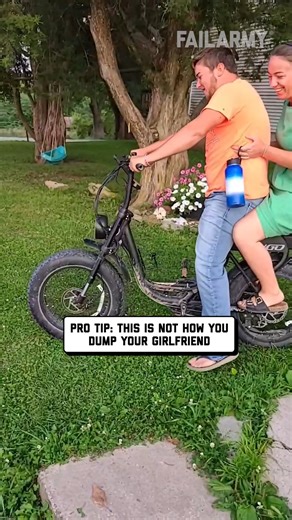 bicycle built for fails, or a fail built for two? 😂 #couplegoals #bicycle #bike #fail | FailArmy