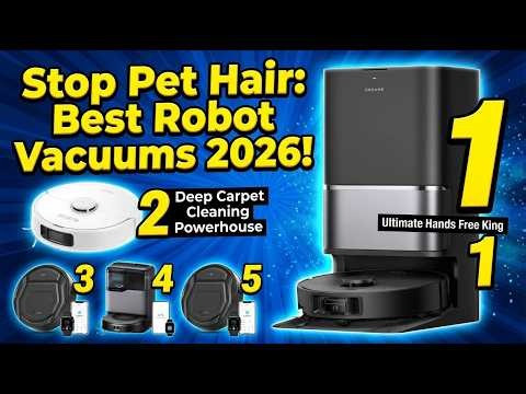 Best Robot Vacuum For Pet Hair - Stop Buying Garbage in 2026!