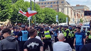 Protesters march through Leeds city centre as demonstrations held across country