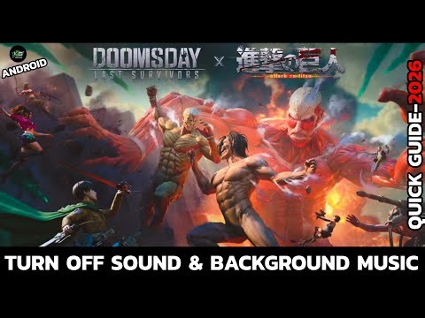 How to Mute Sound and Music in Doomsday: Last Survivors (2026)