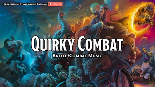 稀奇古怪的战斗丨 D&D 丨 TTRPG 战斗音乐丨 1 小时