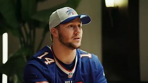 345K views · 10K reactions | From one Buffalo Bills QB to another... Ryan Fitzpatrick sat down with Josh Allen ahead of #TNFonPrime to talk about being Buffalo's QB. : Buffalo Bills vs. New England Patriots Watch NOW on Prime Video | NFL on Prime | Facebook