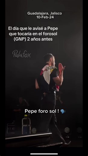 José Madero anuncia su concierto en el Estadio GNP