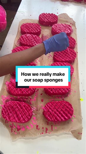 How Soap Sponges Are Really Made