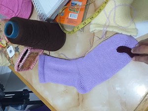 ¿CÓMO TEJER A MAQUINA MEDIAS O CALCETINES A MÁQUINA, FÁCIL Y RÁPIDO?. Punto jersey. Parte 1