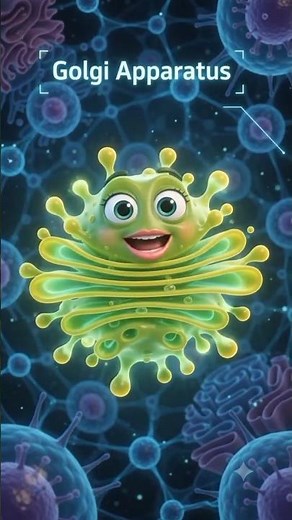 Golgi Apparatus structure and function. #animation #scienceshorts #cellbiology #science