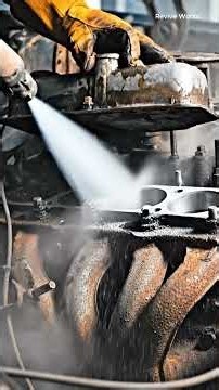 1950s Classic Car Full Restoration - From Ruin to Royalty 👑 #shorts