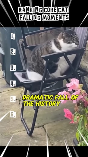 Ranking Core Cat falling Moments😹 #funnyanimals #funny #entertaininganimals