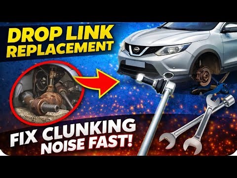 Nissan Qashqai Drop Link Replacement DIY | Fix Clunking Noise Fast (Step-by-Step)