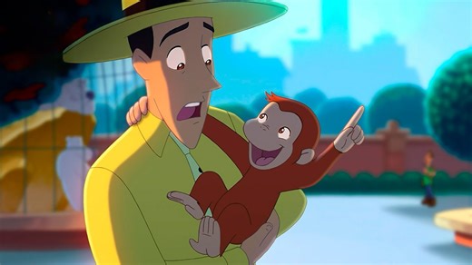 Ted names the monkey George | Curious George