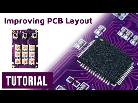Tutorial - Custom DIY Keyboard Design and Build | Part 5: PCB Layout Improvement