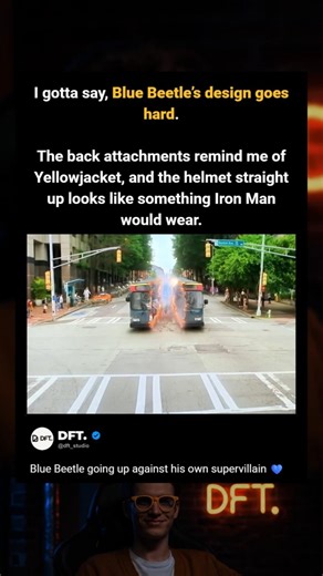 💥 Blue Beetle vs His Rival