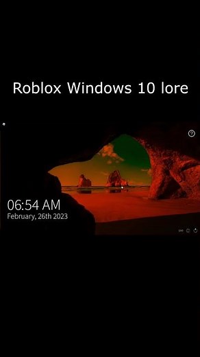 Roblox Windows 10 lore #shorts