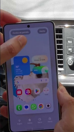 HOW TO CHANGE AND CUSTOMIZE THE WALLPAPER IN ANDROID AUTO