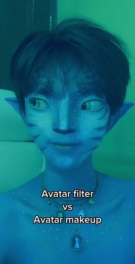 Avatar Makeup Challenge: Filter vs Makeup Effects