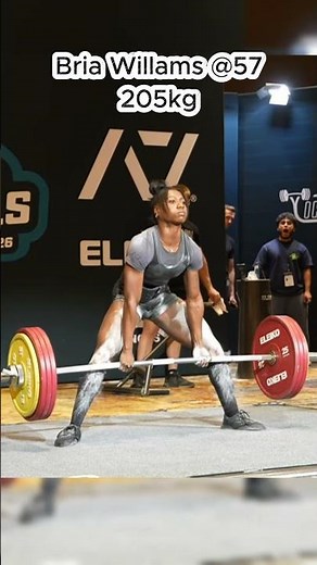 Open Nationals 2026 deadlift 205kg by Bria Willams @57