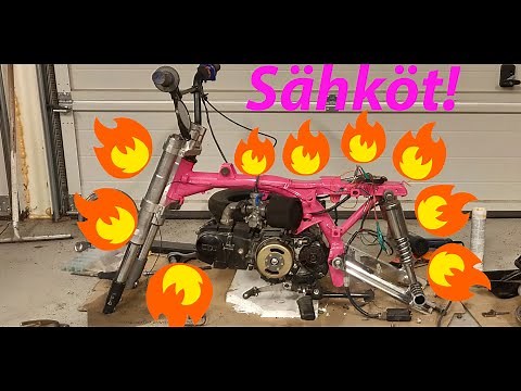 Miten tehdä mankiin sähköt!! ja koneen ensi käynnistys // Monkey Project #7