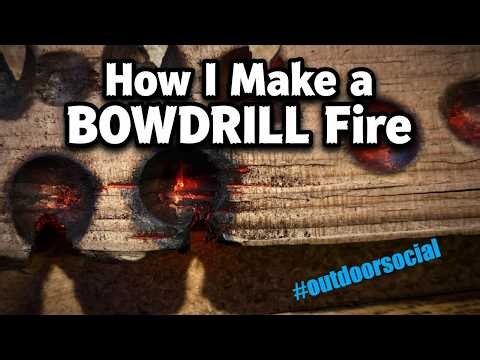 Stop Struggling with Fire! Learn the Bow Drill Technique