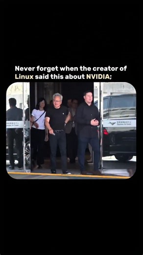 Entrepreneurship | Business | Startup Culture on Instagram: "Looking back, this moment aged wildly. In 2012, Linux founder Linus Torvalds called out NVIDIA over Linux support during a public Q&A. The moment went viral because it exposed a deeper issue: when hardware companies control access, developers might pay the price. Today, NVIDIA dominates Al, GPUs, and data center compute. The company evolved. The stakes got bigger. But the core trade-off between openness and control is still shaping tec