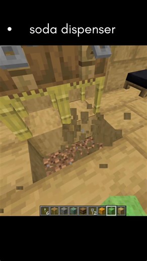Minecraft soda dispenser #minecraft
