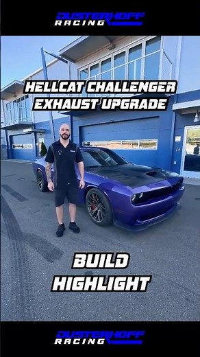 Hellcat Challenger Makes BIG Noise and HP! by Dusterhoff Racing