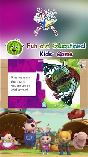 🦋🌙 Butterfly vs. Moth! | Day Flyer or Night Glider? | Bug Safari ☀️✨