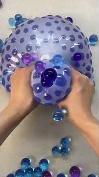 Slimer satisfying videos #ball #asmr #baloon #baloonexperiment #satisfying