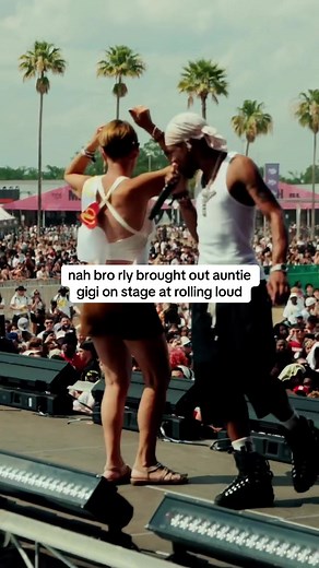 Gigi Surprise on Stage at Rolling Loud 2026
