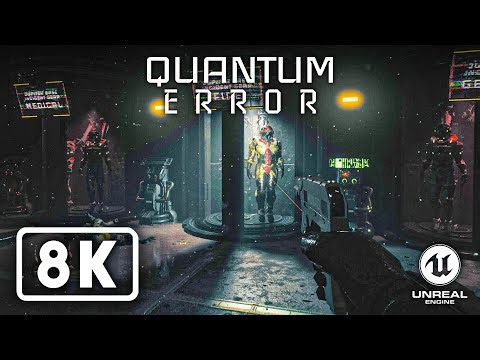 QUANTUM ERROR Gameplay Demo 14 Minutes 8K