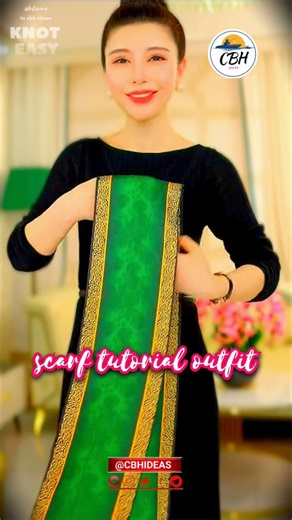 sophisticated ways to tie a ribbon scarf