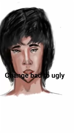 portrait drawing bad to ugly