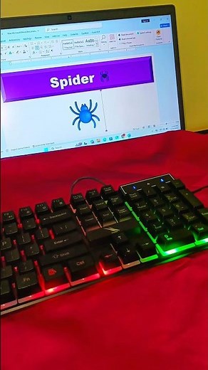🤯 MS Word Secret Code for a 🕷️ SPIDER Symbol! (Crazy Hack) #shorts #youtubeshorts #spider #msword
