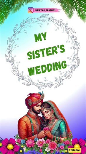 Wedding invitation Video | Order me on Instagram | All invitation Video |230426A