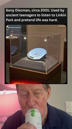 Sony Discman, Circa 2001: Used By Ancient Teenagers To Listen To Linkin Park.