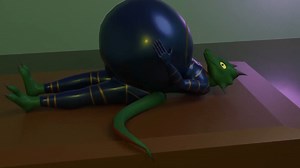 irtinaha on Instagram: "The Slime Orb (inflation animation) https://www.youtube.com/watch?v=r5lbGy9JtkI ==================== [original description] Hmm I wonder what this thing does. =================== #furryinflation #furrybellyinflation"