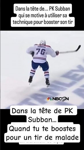Inside PK Subban's head...When you're pumping yourself up for a killer shot 🤣 #lnh #hockey #nhl