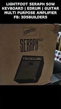 2026 | Amplifier for Keyboard | Edrums | Guitars | Mic Input | Lightfoot Seraph 50W | #amplifiers