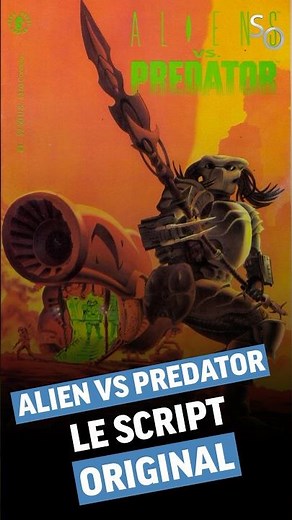 #AlienVSPredator - Le Script Original #AVP #Alien #Shorts
