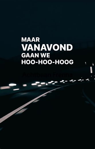 Achtbaan by Frenna: Dutch Rap Song Lyrics