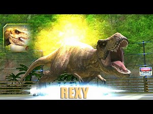 NEW LEGENDARY REXY MAX X3 LEVEL 40 | JURASSIC WORLD THE GAME