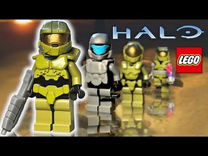 My Lego Halo custom figure collection