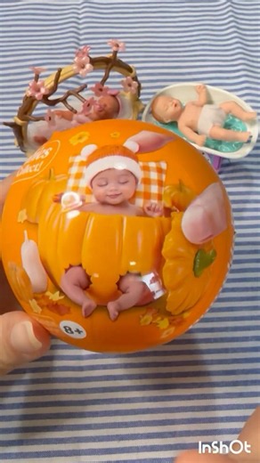 Unboxing-My Mini Baby Halloween mais um mini bebê reborn de silicone #reborndoll #diariodeamorreborn