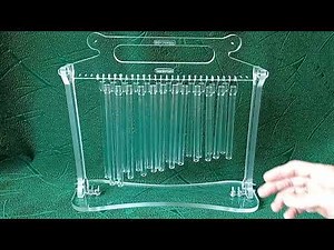 Chimes bar Crystal Temple - F pentatonic with stand - Svaritanum Lab