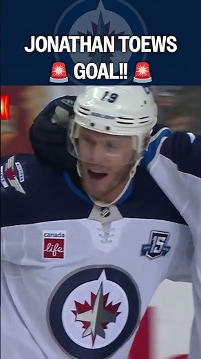 JONATHAN TOEWS GOAL!! 🚨🚨🚨