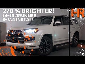 270% Brighter LED Bulb | 14-19 4Runner S-V.4 Install